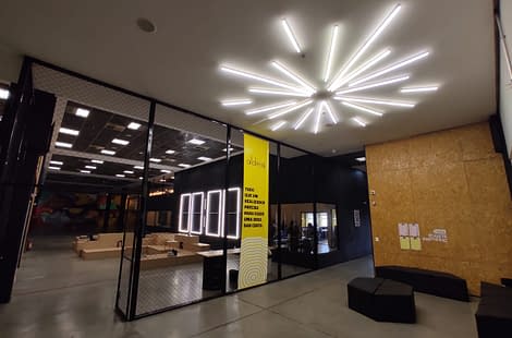 coworking recepção aldeia estação